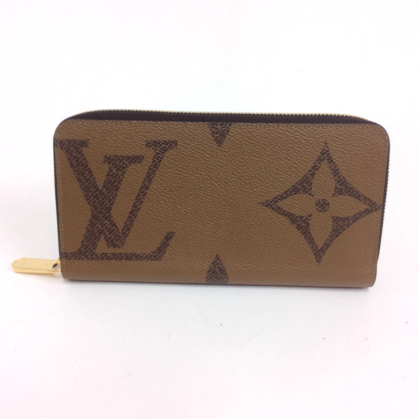 ルイ・ヴィトン LV モノグラムリバース・ジャイアント ジッピーウォレット