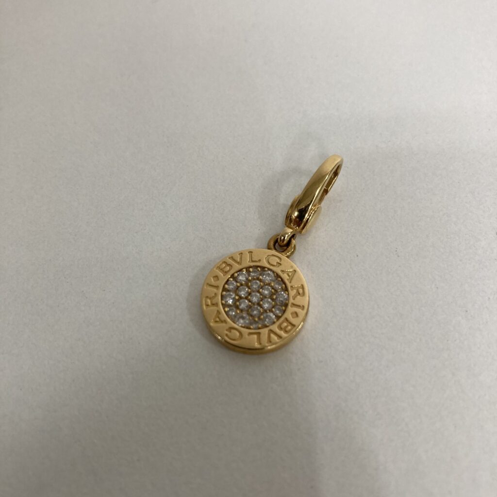 ブルガリ　750 BBパヴェダイヤ　チャーム