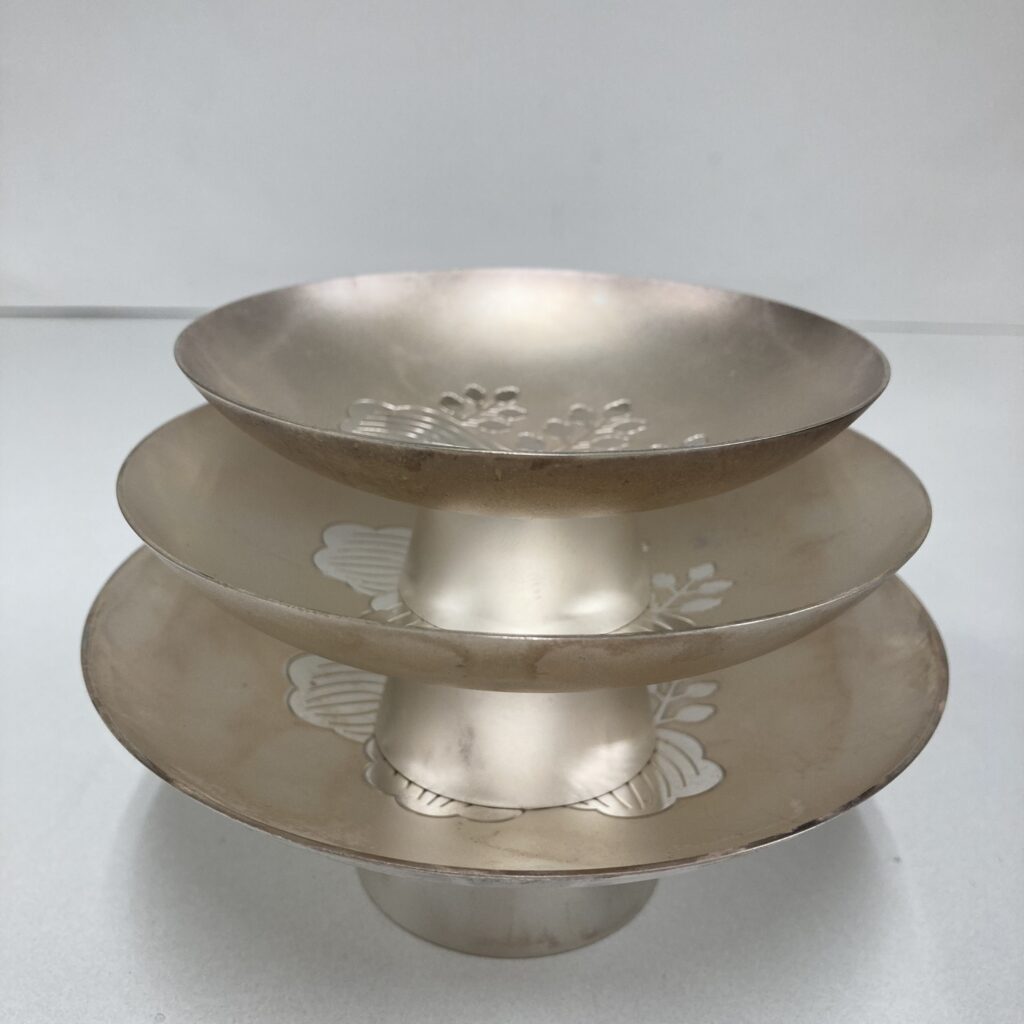 シルバー1000  銀杯X3  389.2g