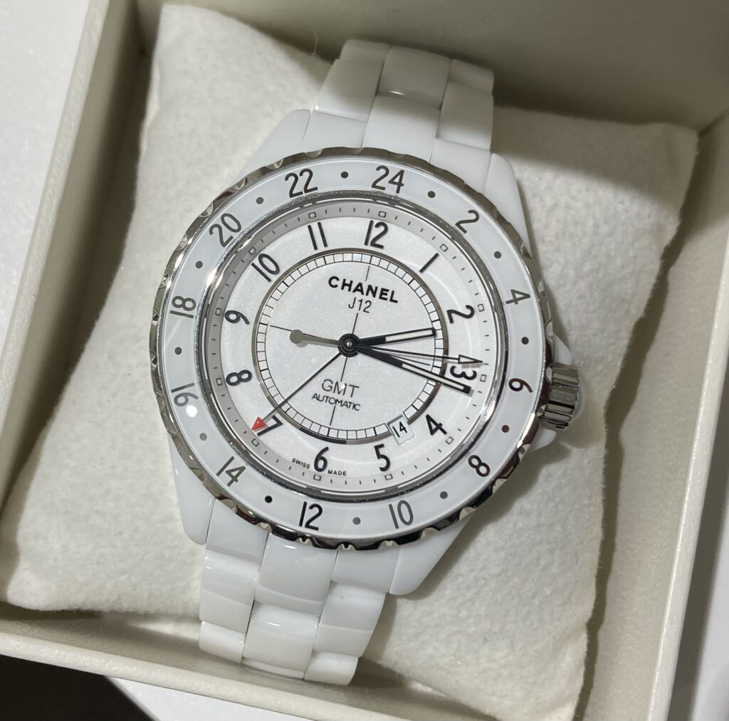 シャネル　J12   GMT   CE/AT   H2126   保証書付き