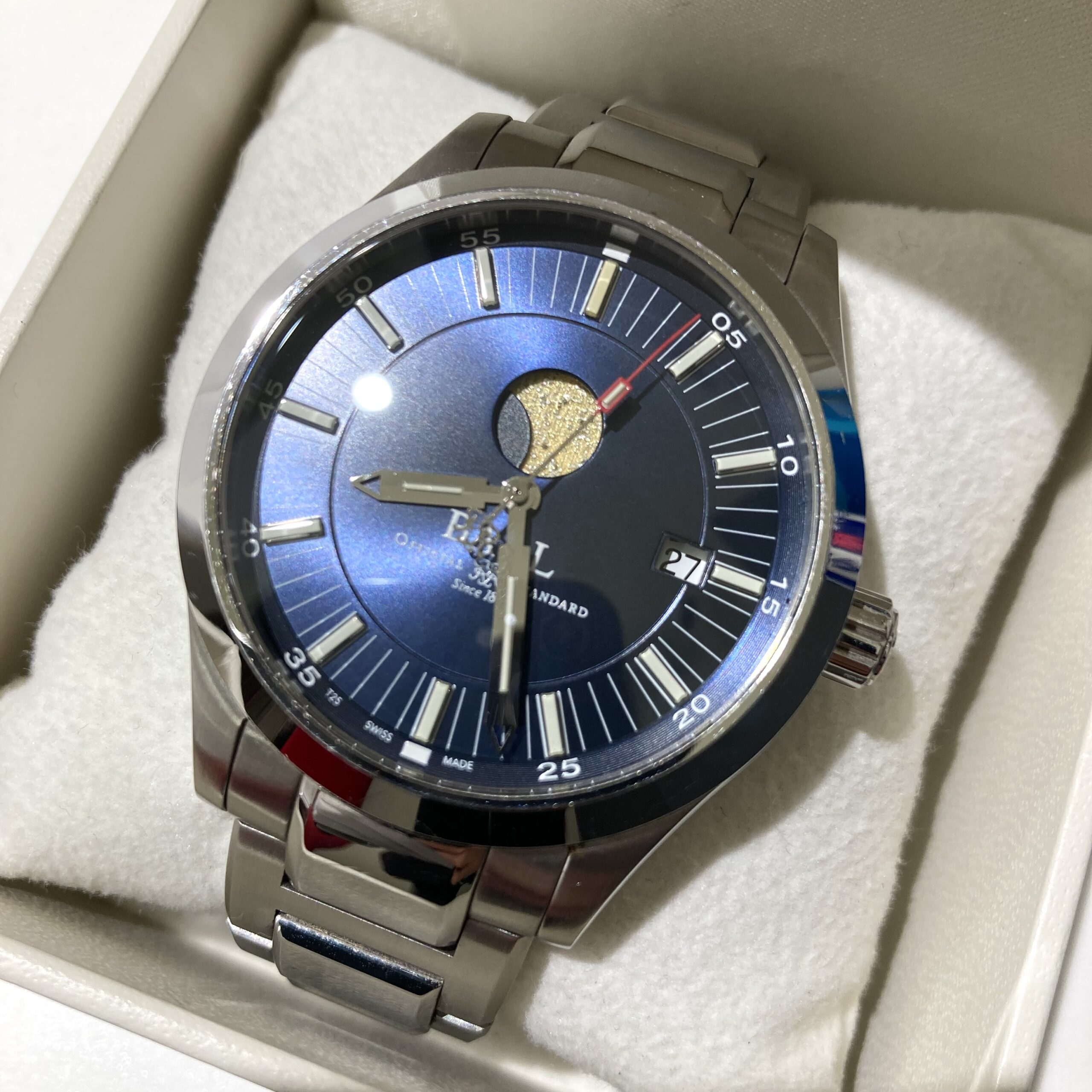 ボールウォッチ エンジニア ムーンフェイズ SS/AT NM2282C - 質かわむら