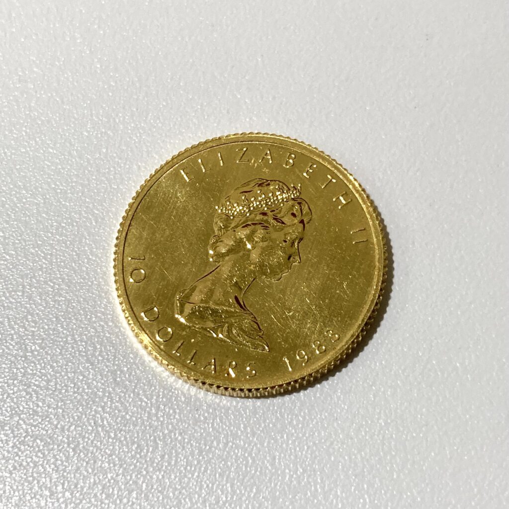K24 メイプル1/4オンス 金貨