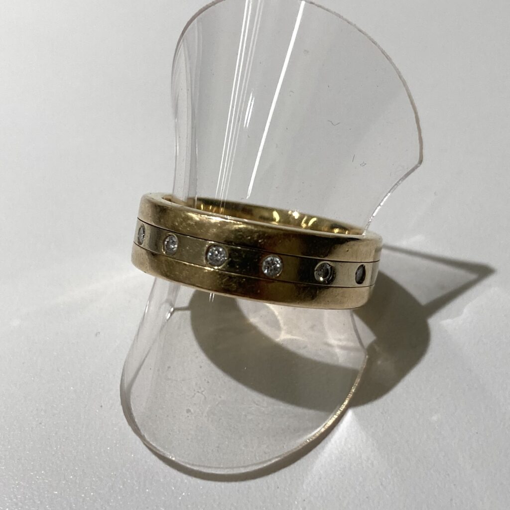 ピキョッティ 750 ダイヤ0.09ct リング