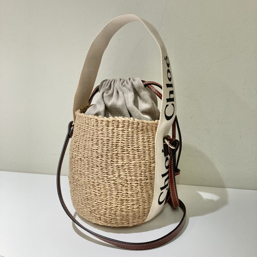 クロエ×Mifuko ウッディ スモール 22SS381 袋付き