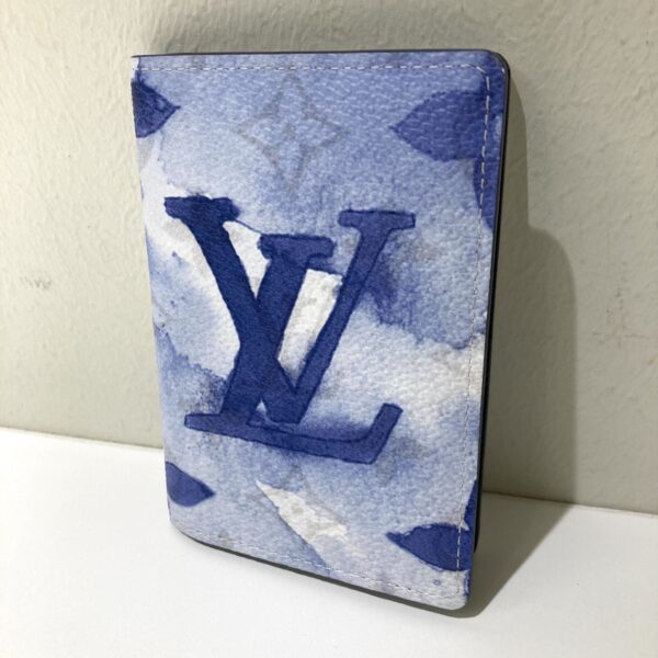 LV モノグラム・ウォーターカラー オーガナイザー・ドゥ・ポッシュ M80455 箱付き