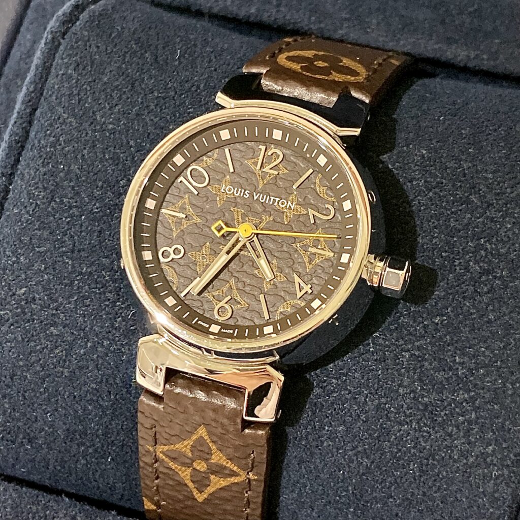 LV  タンブール  SS/QZ  QA070Z  箱、保証書付き