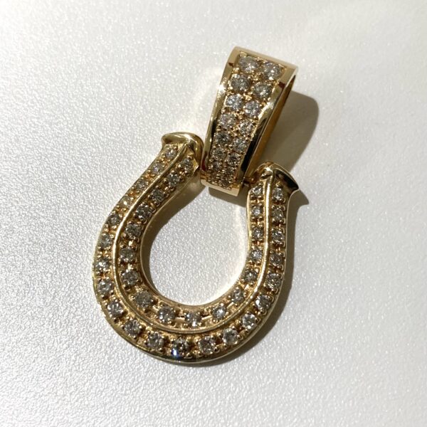 K18  ダイヤ1.00  ペンダントトップ