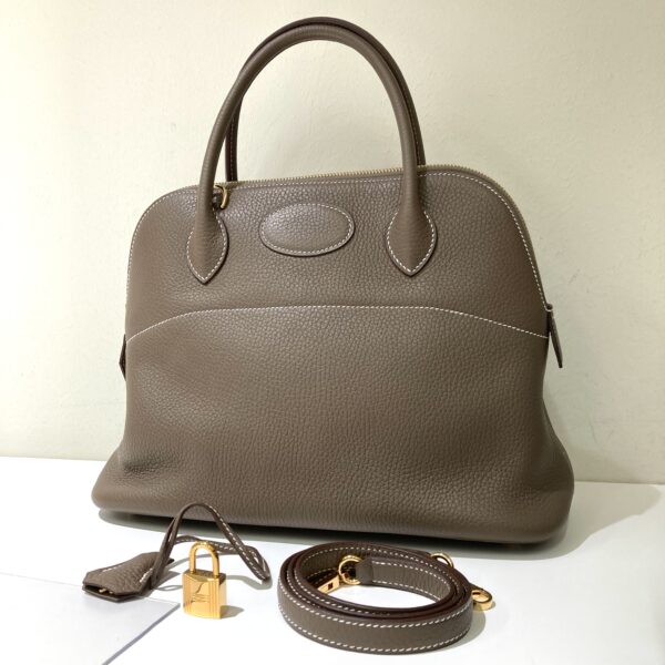 エルメス  ボリード31  エトゥープ  C刻