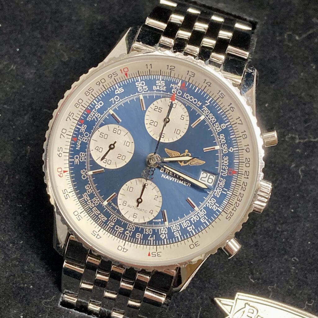 ブライトリング オールドナビタイマー A1332212/C502 箱、保証書付き