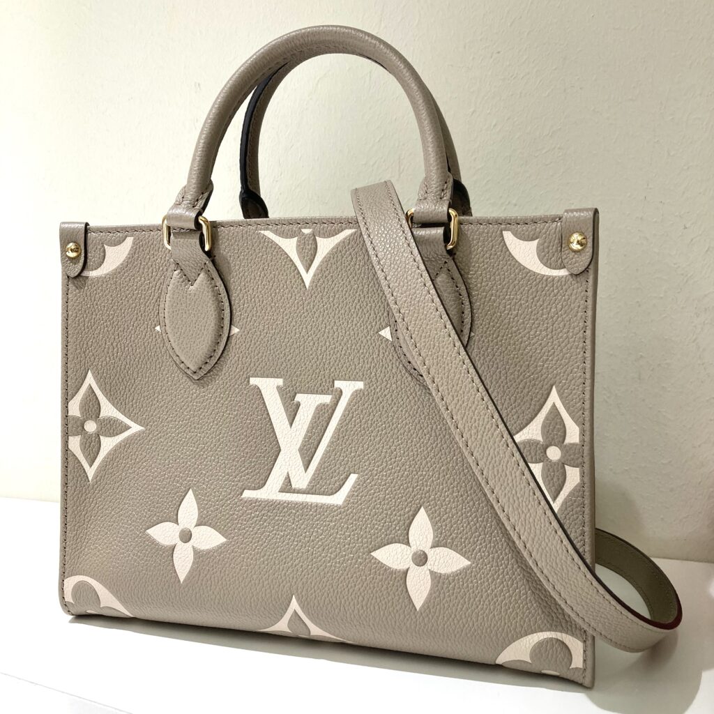 LV  モノグラム・アンプラント  バイカラー  オンザゴーPM  M45779