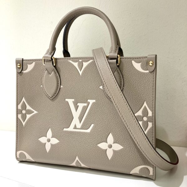 LV  モノグラム・アンプラント  バイカラー  オンザゴーPM  M45779