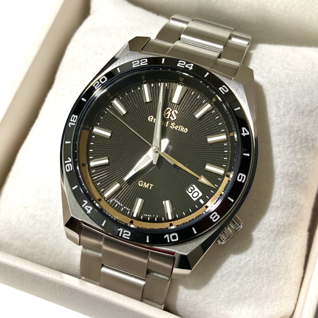 グランドセイコー スポーツコレクションGMT 創業140周年記念限定 SS/QZ/CE SBGN023/9F86-0AH0 箱、保証書付き