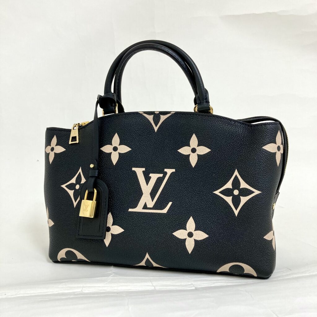 LV モノグラム･アンプラント バイカラー プティ･パレPM  M58913 袋付き