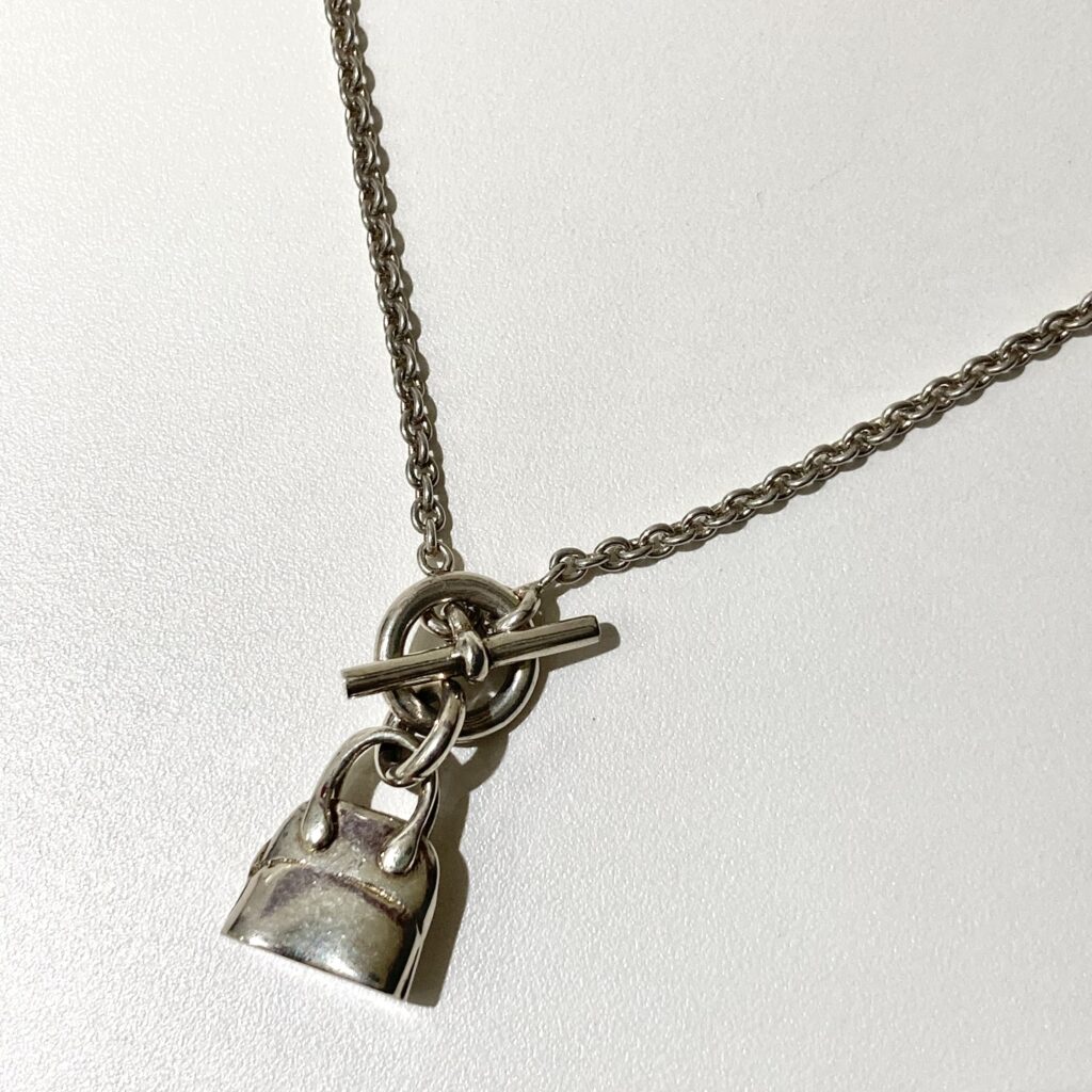 エルメス  AG925  ボリード  アミュレット  ネックレス