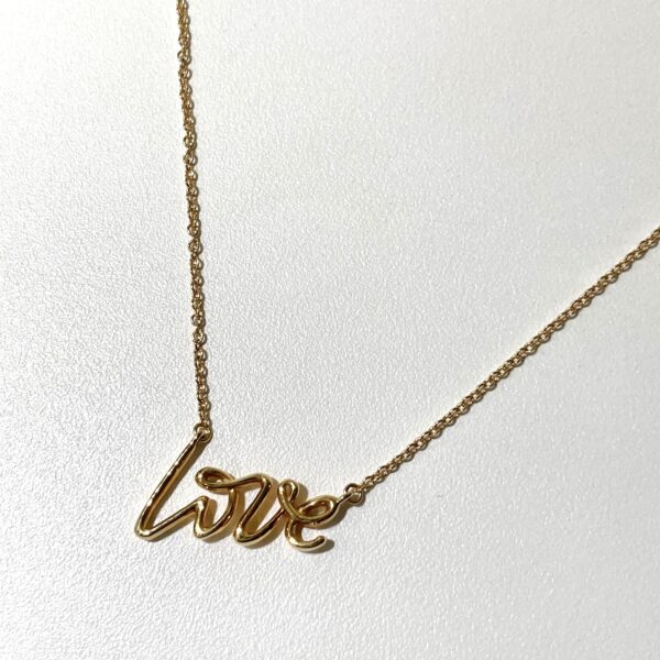 ティファニー  750  グラフィティ  ラブ  ネックレス  箱付き