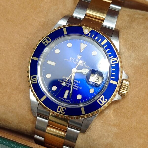 ロレックス 16613 P番 箱、保証書付き