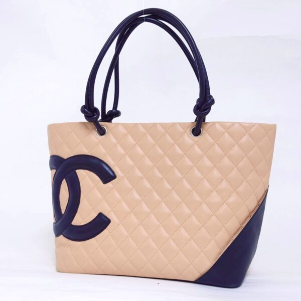 シャネル カンボンライン ラージトート A25168