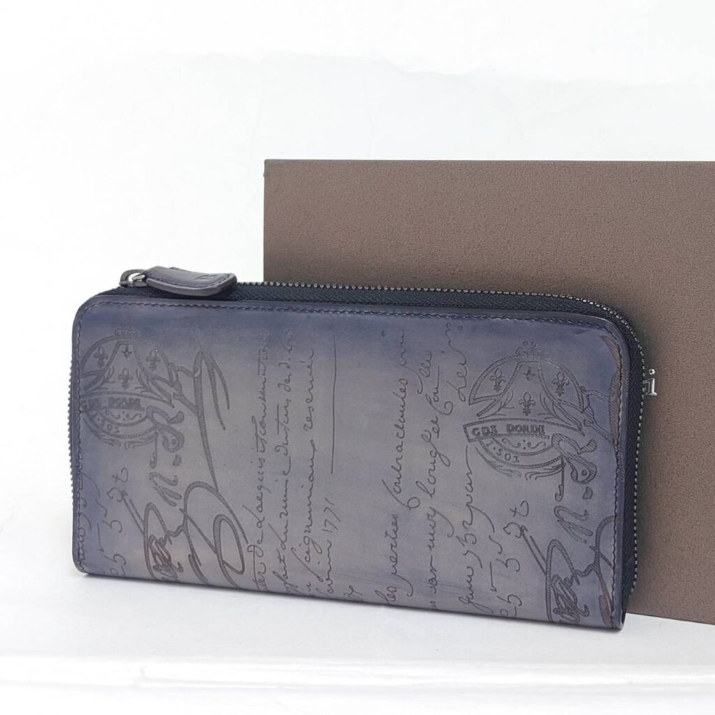 ベルルッティ カリグラフィ ラウンドファスナー 箱付き