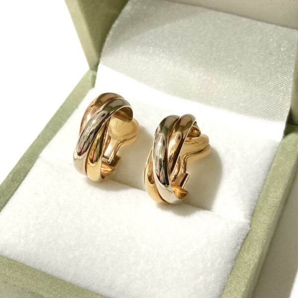 カルティエ 750 トリニティ イヤリング