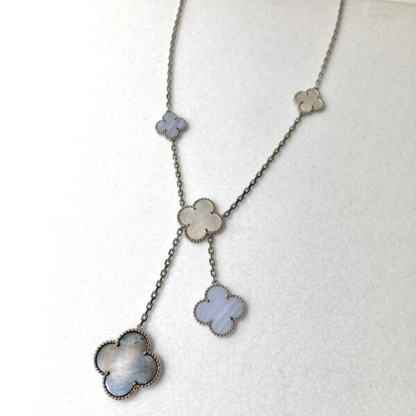 ヴァンクリーフ&アーペル  750WG  マジックアルハンブラ  ネックレス  VCARN18900