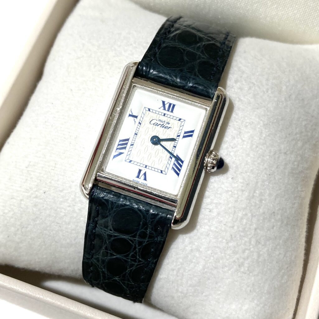 カルティエ  マストタンク  SV925/QZ  ケース付き