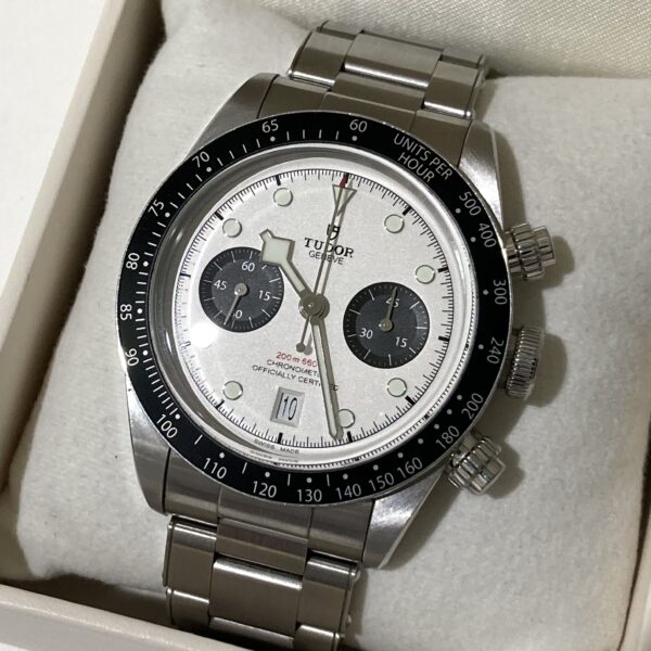 チューダー ブラックベイクロノ 79360N SS/AT 箱、保証書付き