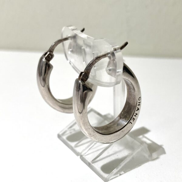 シャネル  SV925  フープ  ピアス