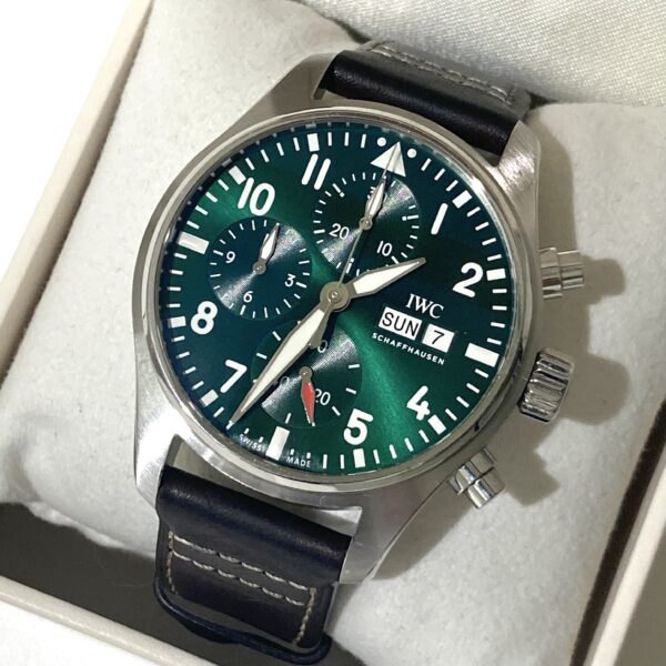 IWC  パイロットウォッチ  クロノグラフ41  SS/AT  IW388103  箱、保証書付き