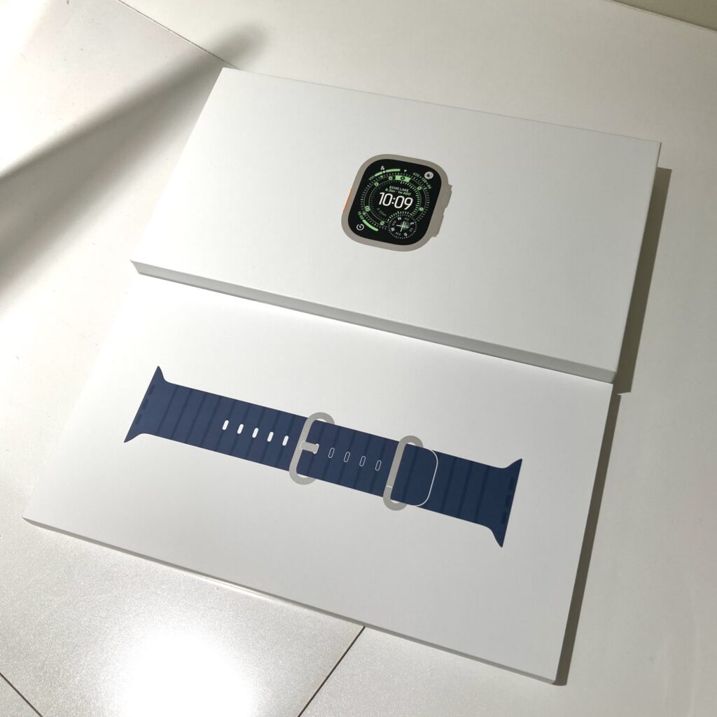 Apple Watch Ultra3 (GPS+Cellularモデル) Titanium 49mm MEWH4J/A 箱付き