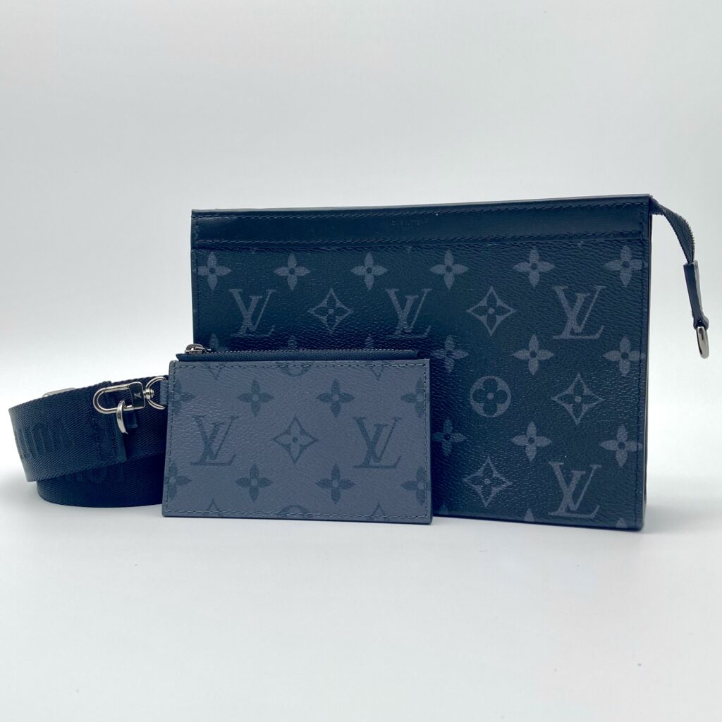LV モノグラム・エクリプス ガストン・ウェアラブルウォレット M81124 箱付
